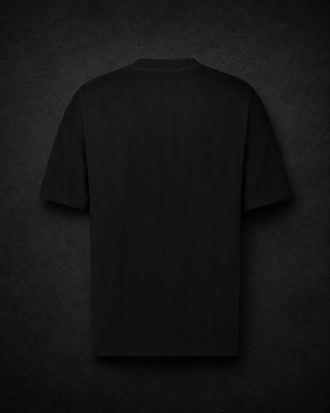 KSS Tshirt باللون الأسود — منظر خلفي